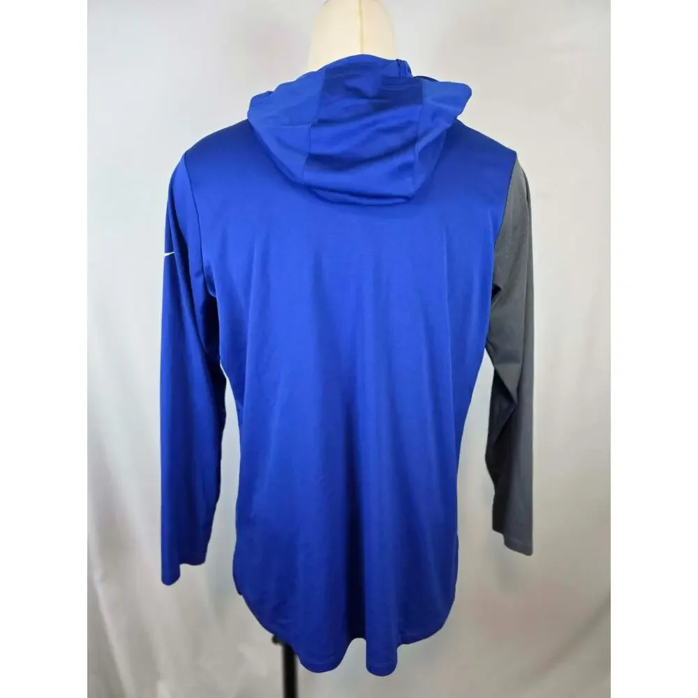 Buffalo Bills Nike Dri-FIT Hoodie XXL NFL Team Apparel Blue Long Sleeve Hooded